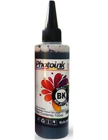 Resim Epson-Canon-HP Yazıcılar Photoink 100 ML Siyah Mürekkep 