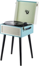 Resim Ktools Long Play Retro Blue Pıkap 