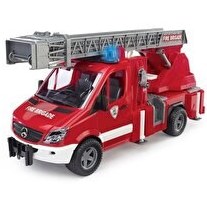 Resim Bruder Mercedes Benz Merdivenli İtfaiye Aracı 