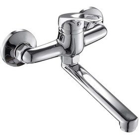 Resim Sardıcı Duvara Monte Mutfak Musluğu Duvardan Aplike Mutfak Bataryası Gara 