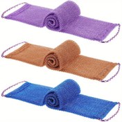 Resim African Long Bath Net Vücut Peelingi, Uzun Net Duş Peelingi, Vücut Soyucu, Sırt Peelingi, Hafif Bej Yumuşatıcı Güzellik, Banyo Yıkama 