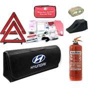 Resim Otobestto Hyundai Uyumlu Halı Çantalı Trafik Set-4 Yıl Muayene ve Yönetmeliğe Uygu 