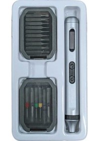 Resim Pazly Yüksek Hassasiyetli Çok Fonksiyonlu Usb-c Şarjlı Tornavida Seti - Telefon, Bilgisayar, Ev Aletleri Tamiri 