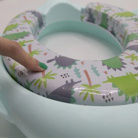 Resim Babyjem Mega Klozet Adaptörü Yeşil - Yeşil 