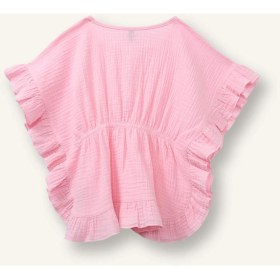 Resim DeFacto Müslin Fırfırlı Kaftan Kız Bebek H1818A526HS 