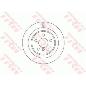 Resim Trw DF6755 Fren Diski Arka Bmw 2 14- Bmw X1 15- 