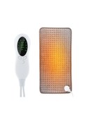 Resim Qingmipy 10 Seviyeli Isıtmalı Terapi Yastığı - 3 Zaman Ayarı İle 30x60cm Şık Elektrikli Battaniye 