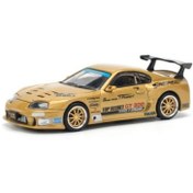 Resim HOT WHEELS Pop Race GT300 Supra Gold 1:64 model araba1 