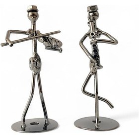 Resim Demir İkili Müzisyenler 2 Adet 