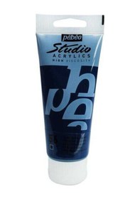 Resim Pebeo Studıo Akrilik Boya 100 Ml Prussian Mavi 