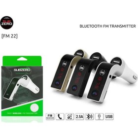 Resim Subzero Bluetooth\u002Fusb Fm Transmitter FM22 