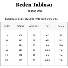 Resim Toskana Design Siyah Kolu Cepli Erkek Deri Ceket | 200-4046 - L / Siyah 