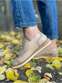 Resim White Line M Model Oxford Ayakkabı Rugan Ten 