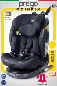 Resim Prego Odinfix Alarmlı 360 Derece Dönebilen -0-36 Kg -İ-Size Belgeli - Top Tetherlı Oto Koltuğu 