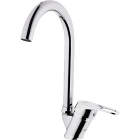 Resim Sardıcı Mutfak Bataryası 360 Derece Oynar Başlıklı Eviye Bataryası Mutfak Musluğu 