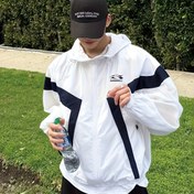 Resim Erkekler için hafif rüzgar geçirmez rahat ceket, dış mekan giyim için 