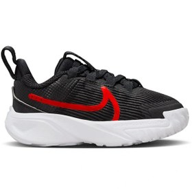 Resim Nike Star Runner 4 NN SE (TD) Running Elastik Bağcıklı Çocuk Yürüyüş Koşu Ayakkabısı Siyah 