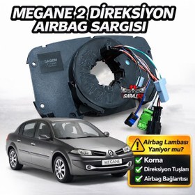 Resim Renault Megane 2 Direksiyon Airbag Sargısı 8200216465 