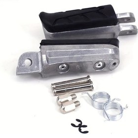 Resim Hightower Jfg Racıng Siyah Motosiklet Ön Ayaklık Pedalları Xl125 Cb250 Vt250 Vtr250 Cb400 Nt400 Cb500 