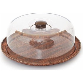 Resim Kapp Pasta Kek Fanusu - Yuvarlak 