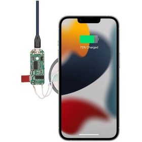 Resim Kablosuz Şarj Modülü 10w 2a Mobil Akıllı Telefon Oyuncak Pil Şarj Transmiter Micro 