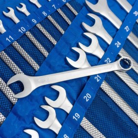 Resim Titi 6182 Kombine Anahtar Takımı 6-32 mm 21 Parça (Bez Çantalı) 