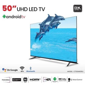 Resim CT50AN100U 50 4K UHD Framless Androi̇d Televizyon 