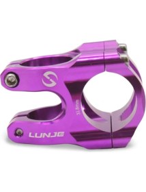 Resim Lunje 31.8mm Alüminyum Dayanıklı Mor Gidon Boğazı Brm Bisiklet 