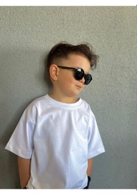 Resim Yeni-unisex 12-36 Ay Polarize Ve Uv Korumalı Siyah Çocuk Güneş Gözlüğü Siyah 