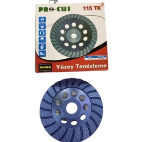 Resim Procut 51185 Turbo Serisi Yüzey Temizleme 115 mm 