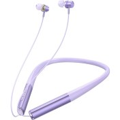 Resim Hoco. ES71 Platinum Bt 5.3 Boyun Askı Özellikli Kablosuz Bluetooth Kulaklık - Mor 