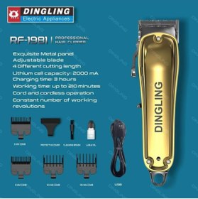 Resim Dingilg Profesyonel Tıraş Makinesi 