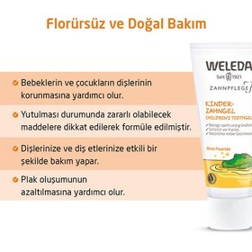 Resim Weleda Bebek ve Çocuklar için Organik Diş Macunu 50 ml 