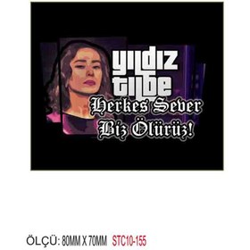 Resim PROMOT Motorsiklet Bisiklet Otomobil Kask Laptop Grenaj Marka Sticker 2 Adet 0151 