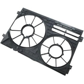 Resim Volkswagen Touran- 03/07 Radyatör Ve Klima Fan Davlumbazı Boş Gövde Çiftli 300w 363mm Diğer 