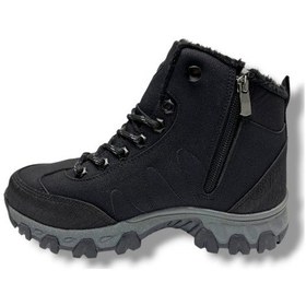 Resim Jagulep 4057-26 Anatomik İçi Kürklü Outdoor Bot Siyah Füme 36-39 Siyah 