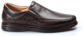 Resim Fast Step Hakiki Deri Erkek Loafer Ayakkabı 815MBA1301, Kahve, 48 Beden 