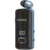 Resim Fineblue Aylina F580 Dijital Göstergeli Makaralı Titreşimli Bluetooth Kulaklık Mavi 