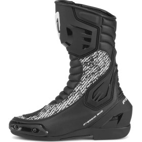 Resim Forma Freccia Evo Korumalı Motosiklet Botu Siyah Beyaz 