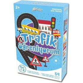 Resim Eğitici Oyun Kartları Trafik Öğreniyorum Eşleştirme Kartları 