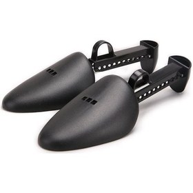 Resim Plar Plastik Telli Ayakkabı Kalıbı - 3 Çift - 6 Adet Siyah 