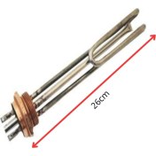 Resim İnox Rezistans 11/2'' 220 Volt 2500 Watt Krom Pot Isıtıcı Adet 