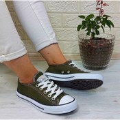 Resim Fiyra 554 Haki Kısa Unisex Sneaker Keten Spor Ayakkabı 