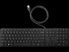 Resim HP 320K KABLOLU KLAVYE SİYAH 9SR37AA 
