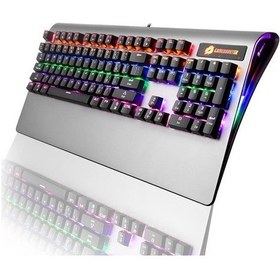 Resim Gamebooster G9 Blade Usb Kablolu RGB Işıklı Mekanik Oyuncu Q Klavye 