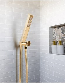 Resim El Duş Başlığı ,şık, Dayanıklı Ve Pratik Kullanım Sarı 