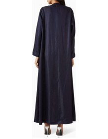 Resim Lava Design Modern Ve Şık Uzun Kollu Abaya Zarif Tasarım Ve Konfor İle Kullanıma Sunulmuştur Mavi 