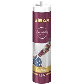 Resim Sibax LS22 Nötr Ayna Silikonu 280ml 