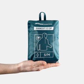 Resim Decathlon Quechua Kadın Outdoor Yağmurluk - Mavi - Raincut 