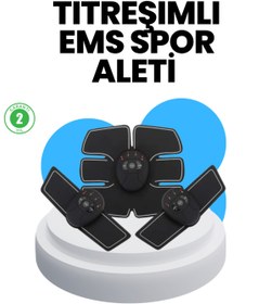 Resim Empressco Titreşimli EMS Kas Güçlendirici Alet, Evde Spor ve Form için Mükemmel Seçim 